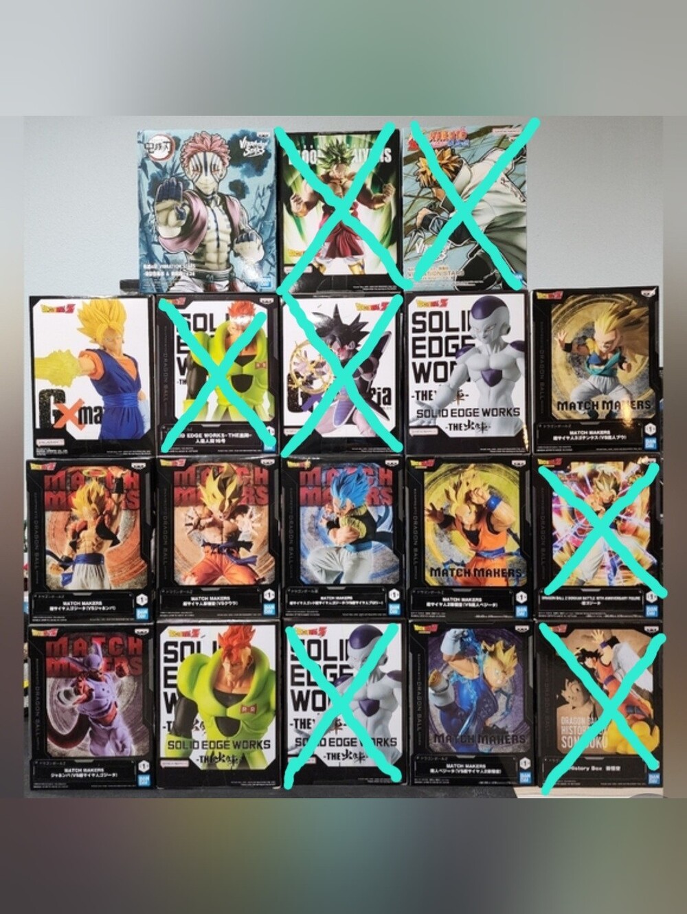 Dragon Ball Z Demon Slayer Naurato Anime Figures